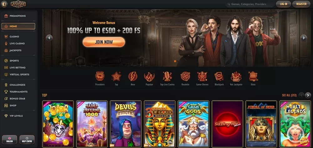 login Gransino
